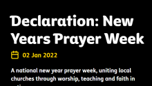 Declaration: New Years Prayer Week